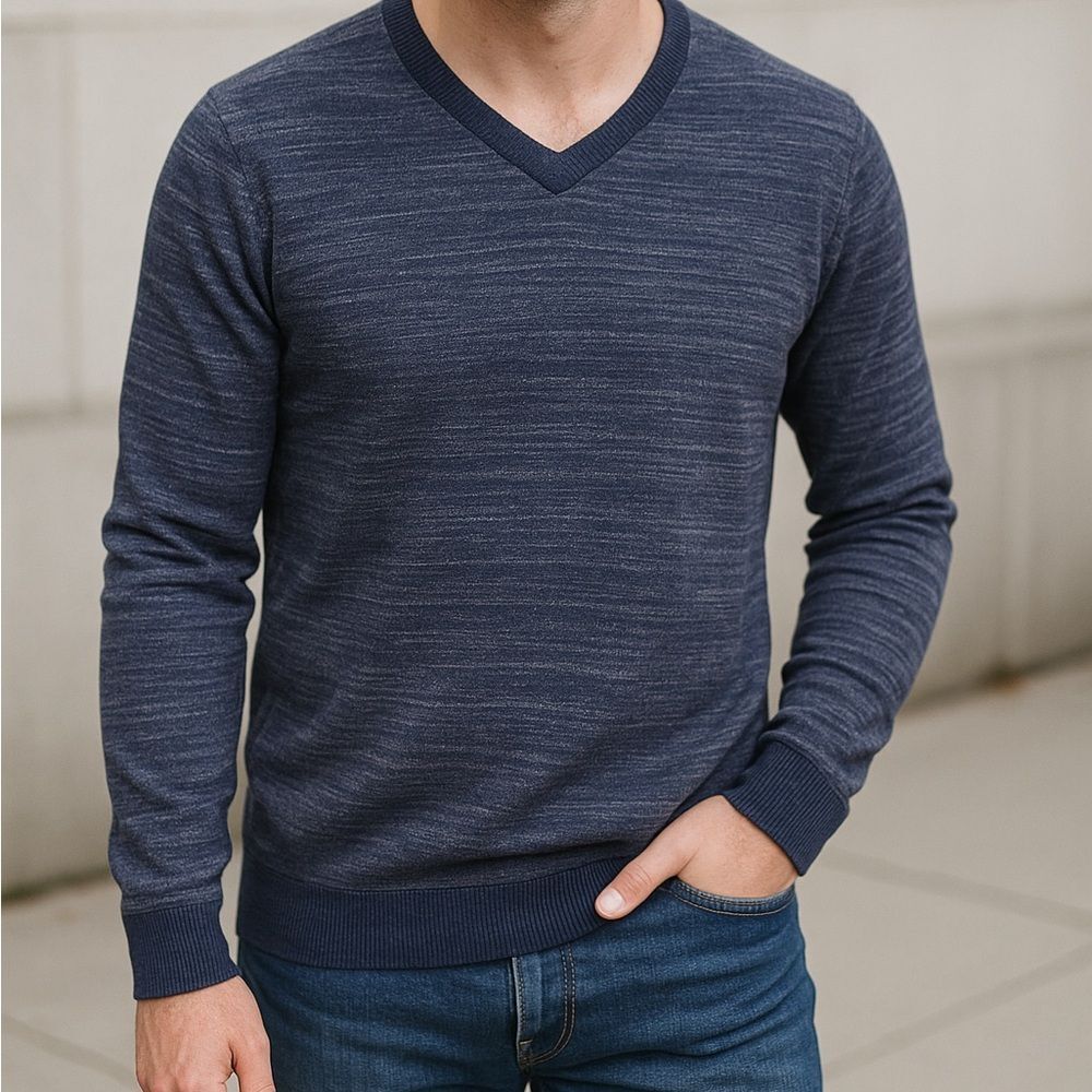 American Eagle Men’s Blue Lightweight Long Sleeve Shirt Size XL Casual